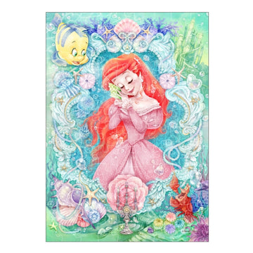 Die kleine Meerjungfrau 108-teiliges Puzzle Eleganz Serie "Nostalgische Melodie (Ariel)"