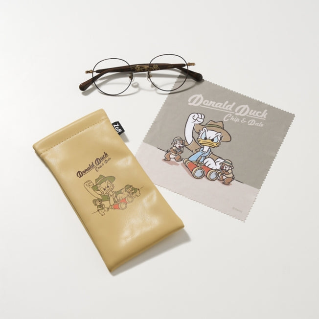 Disney Store - Zoff Disney Donald & Chip und Dale Boston-Typ Brille Freie Größe - Accessoire Japan Disney Store