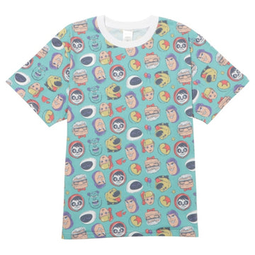 Disney Store - Pixar Charaktere Allover T-Shirt - Kleidung