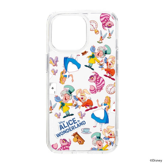 Disney Store - Alice Clear Hybrid Case for iPhone 15 Pro - mobile phone case