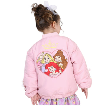 Disney Store - Babydoll Rapunzel Ariel Belle Princess / Quilted Jacket with Ruffles 9804K - Jacket