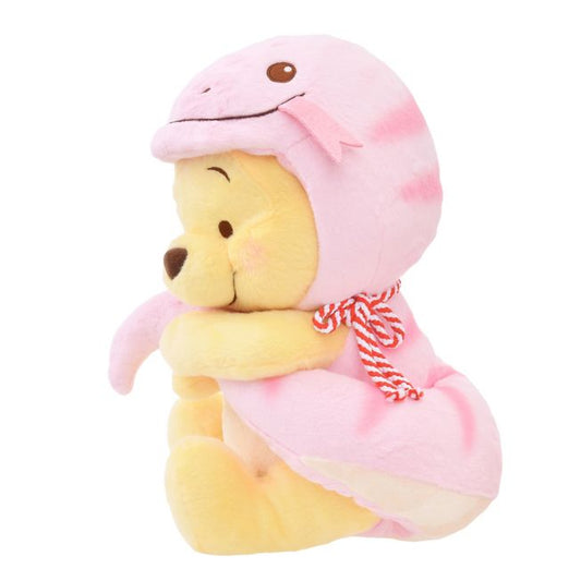 Disney Store - ETO Winnie the Pooh (M) Pink - Plush Toy