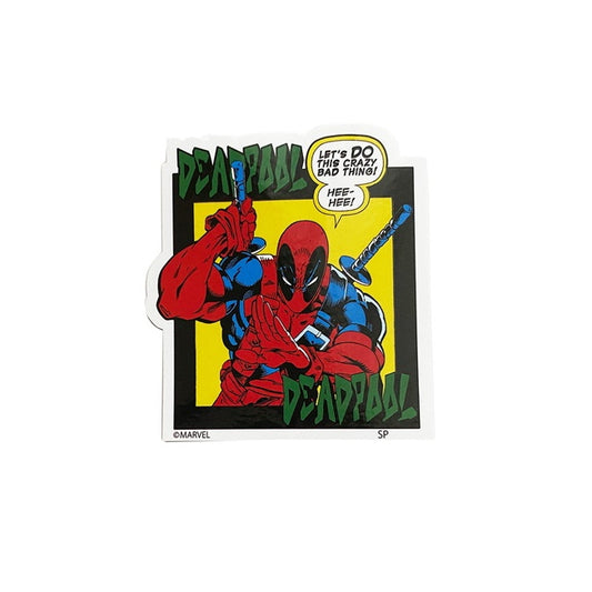 Disney Store - MARVEL Charakter Aufkleber Deadpool/Venom/Spiderman - Aufkleber