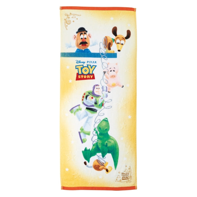 Disney Store Toy Story Face Towel Golden Orange Towel