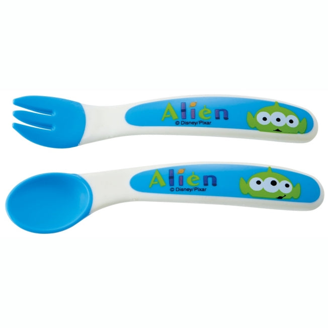 Disney Store - Alien/Petit Friends Baby Löffel-Gabel-Set SFB2 - Küchenutensilien