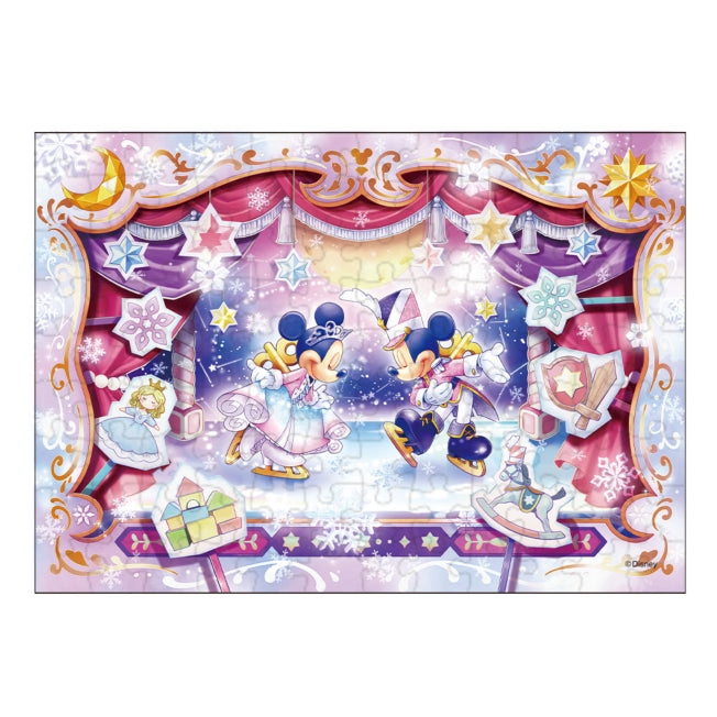 Mickey & Minnie Holographisches Kristall-Puzzle 108 Teile