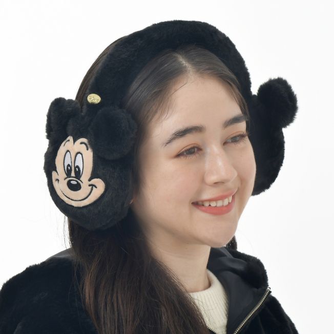 Disney Store - Mickey Ear Warmers Black - Winter Accessory