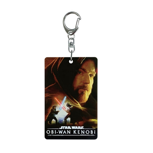 Disney Store - STAR WARS Obi-Wan Kenobi Acrylblock Schlüsselanhänger A - Accessoire Japan Disney Store