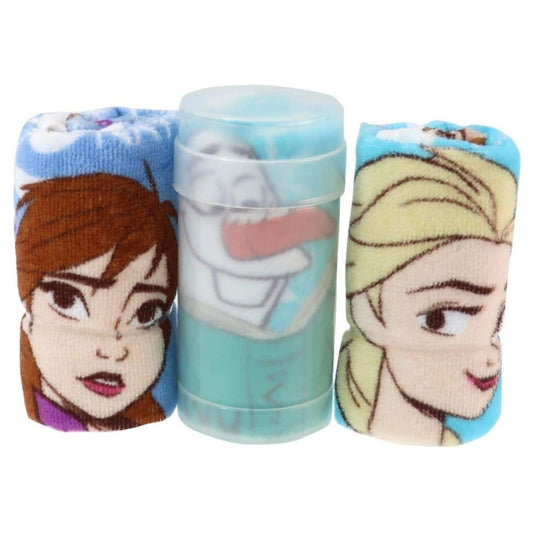 Disney Store Frozen Towel Set with Napkin Holder Snow Life Bathroom Accessory