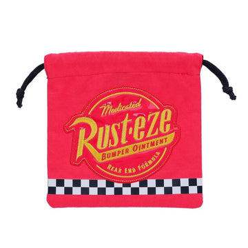 Disney Store - Cars Drawstring Bag with Sponsor Logo Sticker - Accessory