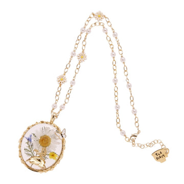 Disney Store - Alice Halskette mit Blumen - Schmuck Japan Disney Store