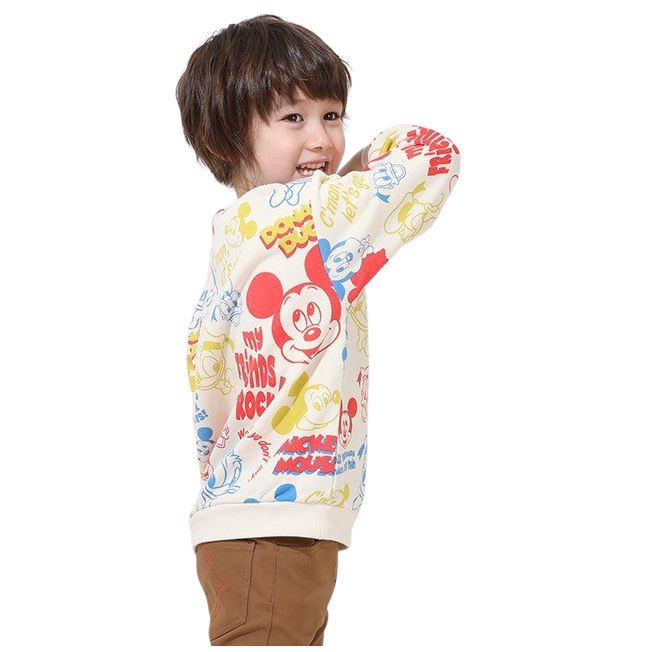 Disney Store - Mickey Friends Matching Parent-Child All-Over Print Sweatshirt - Kleidung