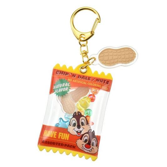 Disney Store - Chip & Dale Schlüsselanhänger mit Süßigkeitenverpackung - Accessoire