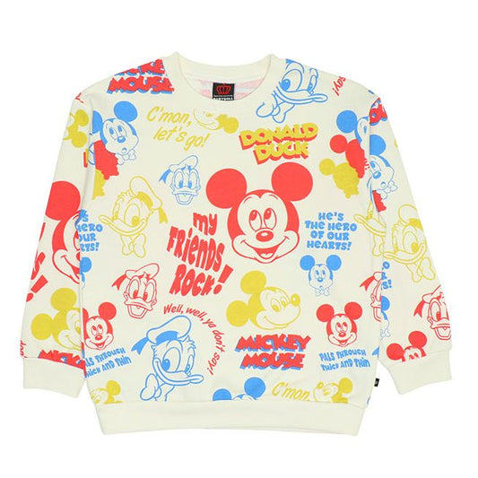 Disney Store - Mickey Friends Matching Parent-Child All-Over Print Sweatshirt - Kleidung