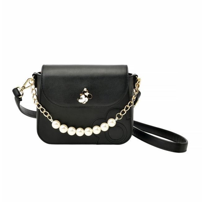 Disney Store - Mary Quant Minnie Schultertasche mit Perlketten - Handtasche