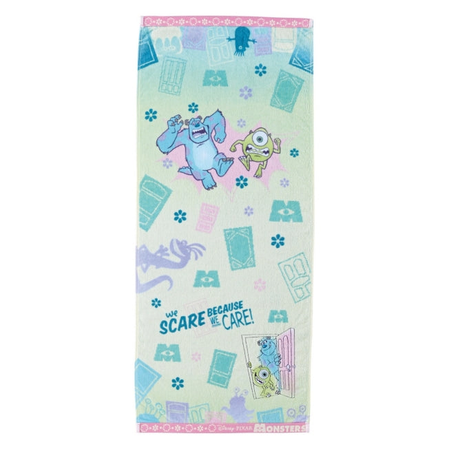 Disney Store Monsters, Inc. Face Towel Panic Day Towel