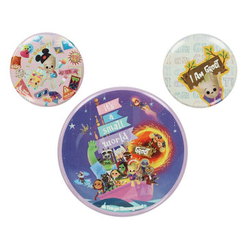 Disney Store - Kartenabzeichen 3 Stück - Accessoire