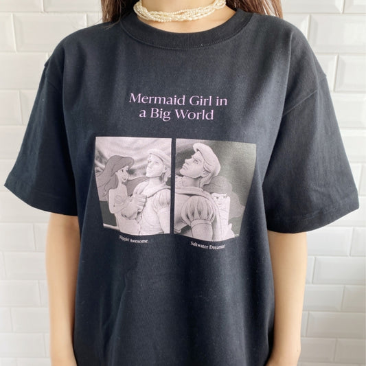 Disney Store - Die kleine Meerjungfrau/Little Mermaid/T-Shirt/PHOTO01/T-Shirt/Schwarz - T-Shirt