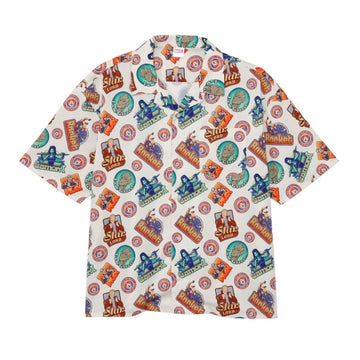 Disney Store - MARVEL All-Over-Print Shirt 24 Icons - Hemd