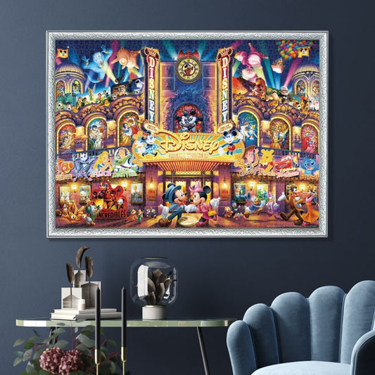 Disney Store - All Characters Luminous Puzzle 2000 Pieces "Disney Dream Theater" Puzzle