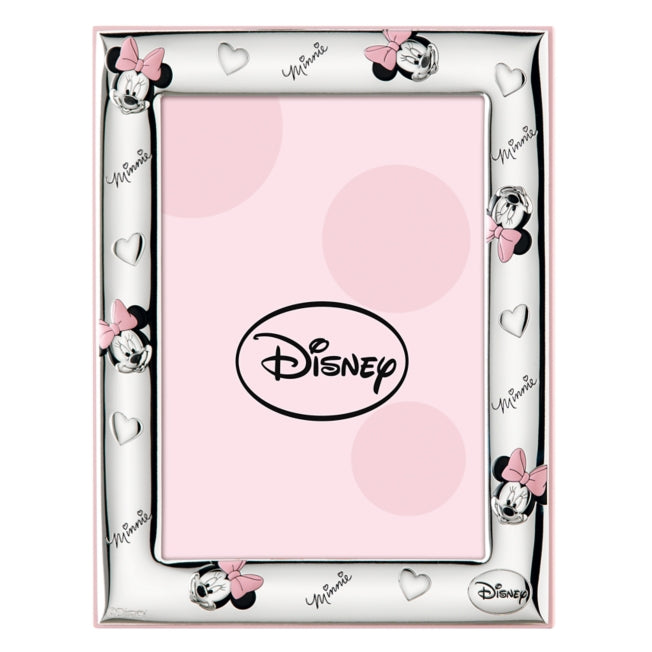 Disney Store - VALENTI Minnie Mouse Silber veredelt Fotorahmen - Dekoration