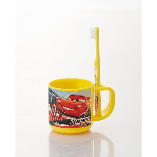 Cars Mug with Stand &amp; Toothbrush Set