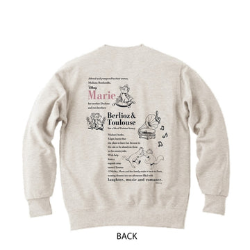 Disney Store - CHATSW230203/The Aristocats/Marie/Sweatshirt/Oatmeal - Sweatshirt