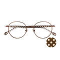 Disney Store - Zoff Mickey Minnie Metallbrille Freie Größe - Accessoire Japan Disney Store