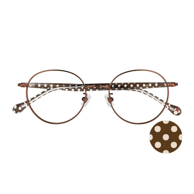 Disney Store - Zoff Mickey Minnie Metallbrille Freie Größe - Accessoire Japan Disney Store