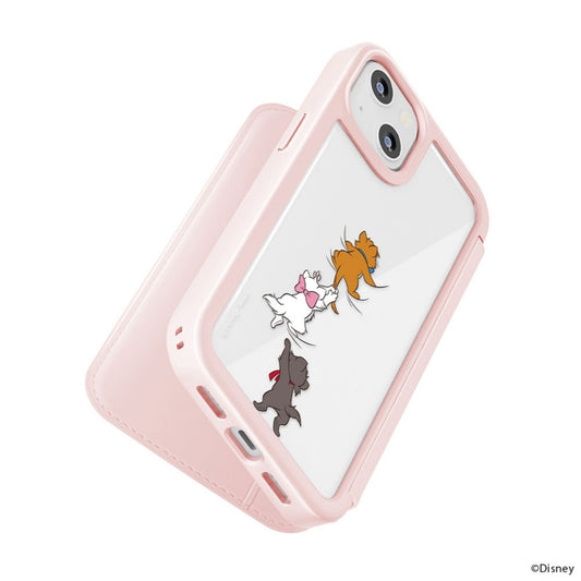 Disney Store - Disney Marie iPhone 15 Glass Flip Case - Mobile Phone Accessories