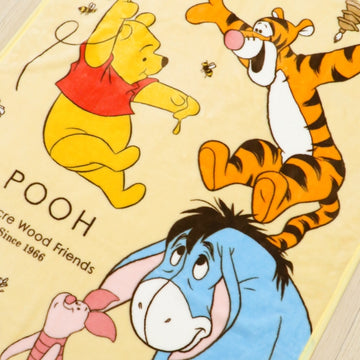 Disney Store - Winnie the Pooh & Friends Decke 85×115cm New Year - Decke