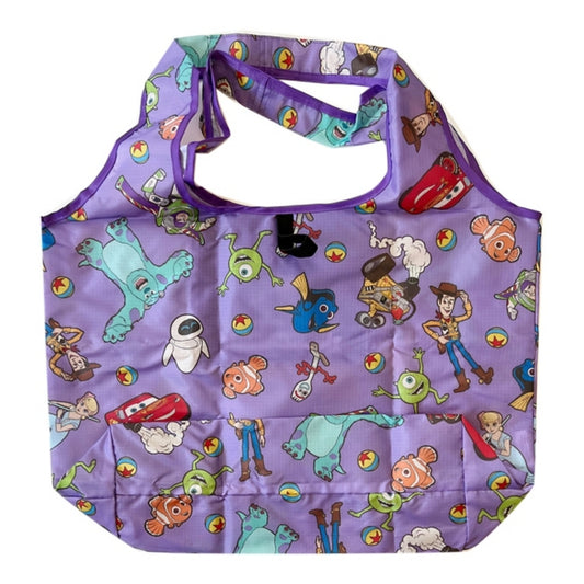 Disney Store - Pixar Pattern Rotating Tote Bag - Shopping Bag