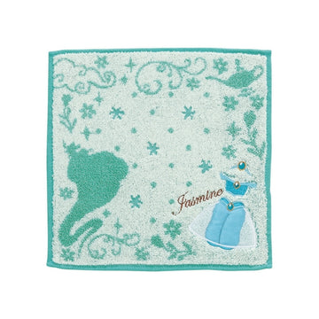 Disney Store Aladdin Jasmine Mini Towel Green Dress Towel