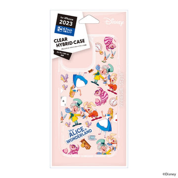 Disney Store - Alice Clear Hybrid Case for iPhone 15 Pro - mobile phone case