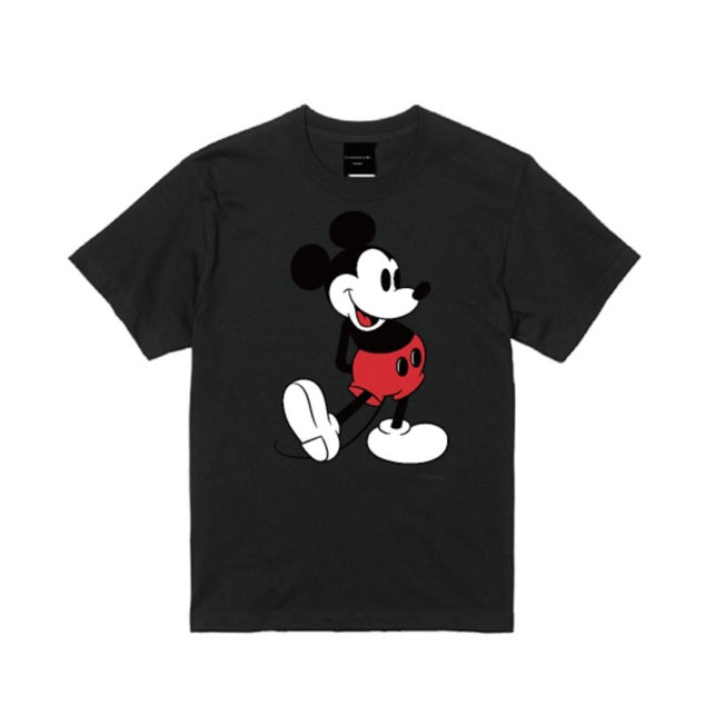 Disney Store - Vintage Mickey T-Shirt Schwarz - Kleidung