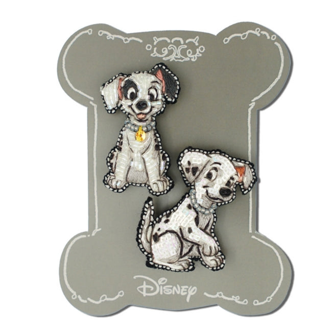 Disney Store - 101 Dalmatiner gestickte Mini-Brosche - Accessoire Japan Disney Store