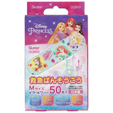 Disney Store - Character first aid plasters M size【50 pieces】Princess QQB50 - bandages