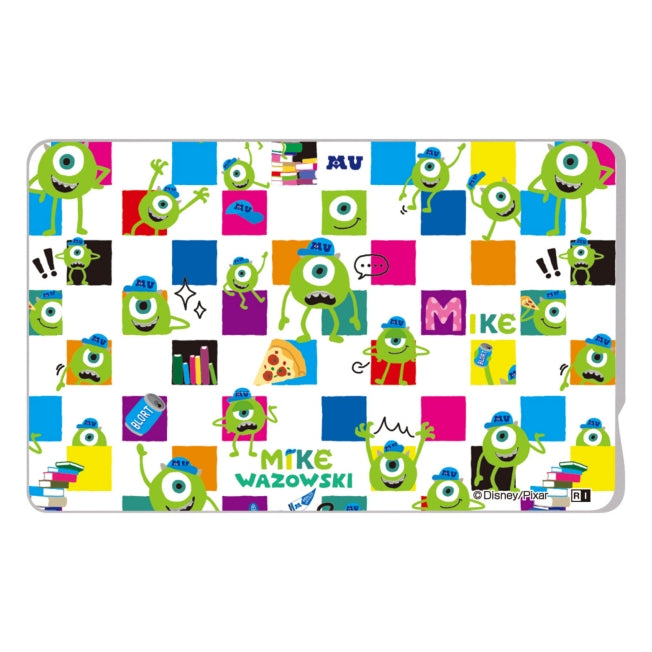 Disney Store - Disney Pixar Character IC Card Stickers Monsters University Mike - Accessories