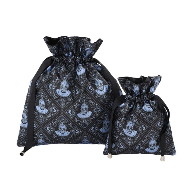 Disney Store - Plus Anq Disney Villains "Ursula" Design - Drawstring Bag for Women Japan Disney Store