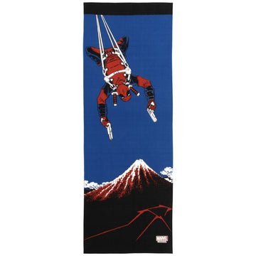 Disney Store Marvel Deadpool Black Fuji Towel