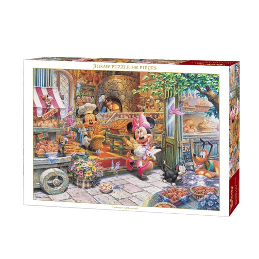 Disney Store - Mickey & Friends Puzzle 500 Teile "Mickey's Bäckereigeschäft" - Puzzle