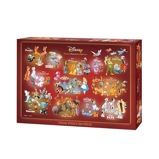 Disney Store - Klassische Charaktere Puzzle 300 Teile "Disney Characters Collection" D-300-712 - Puzzle