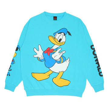 Disney Store - Donald Eltern-Kind Partnerlook BIG Face Pullover 9843A Erwachsene Unisex Damen Herren - Pullover