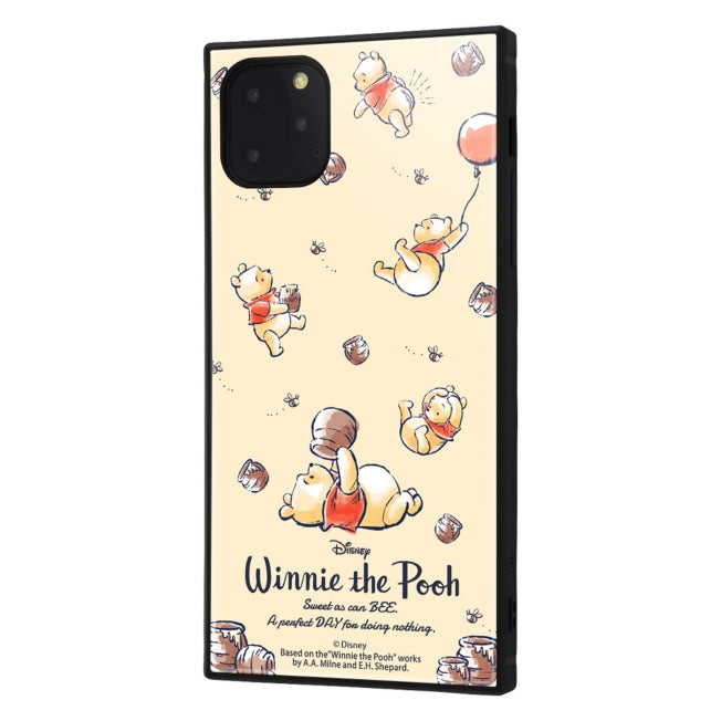 Disney Store - iPhone 11 Pro Max / 'Winnie the Pooh' / Shockproof Hybrid Case KAKU / 'Winnie the Pooh/Perfect Day'【Commissioned Production】 - Mobile Phone Case