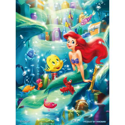 Disney Store - Yano Man Ariel Petit Paris (transparent plastic pieces) 150 pieces - Puzzle