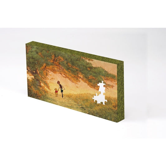 Disney Store - Yano Man Winnie the Pooh Leinwand (aus Kunststoff) 120-teiliges Puzzle - Film - Winnie the Pooh - 11x22.3x2cm - mit Wandhalterung