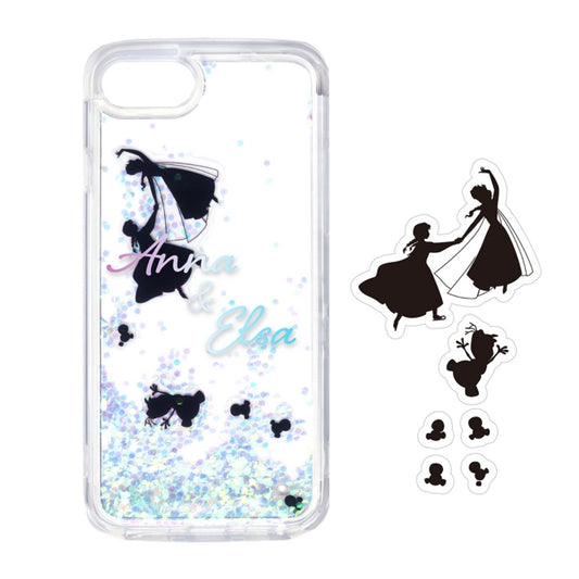 Disney Store - Frozen iPhone 6/6s/7/8/SE Glitter Case - Mobile Phone Case