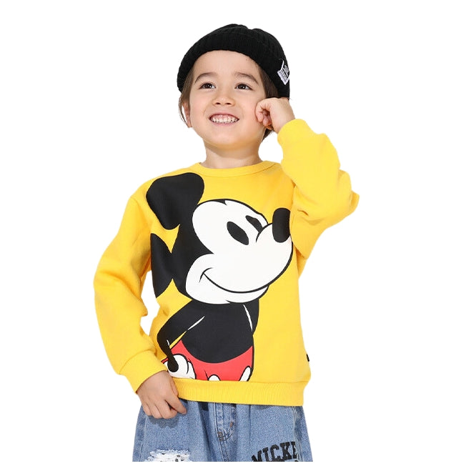 Disney Store Mickey Big Face Fleece Sweatshirt 9994K - Sweatshirt