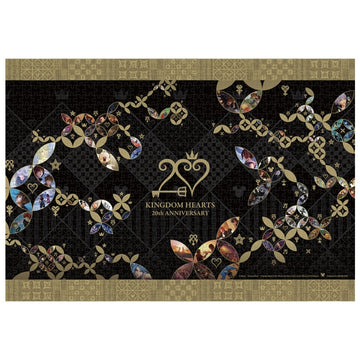 Disney Store - Kingdom Hearts Puzzle 1000 Teile "Kingdom Hearts / 20th Anniversary (Icon Muster)" - Puzzle