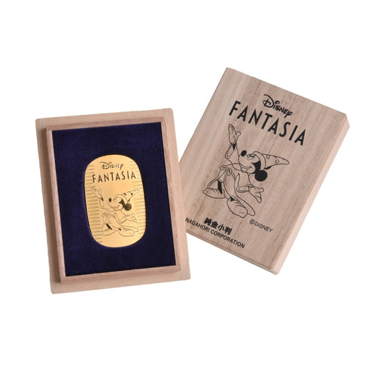 Disney Store - Fantasia Mickey Mouse Gold Bar 20g with limited gold certificate - collector's coin